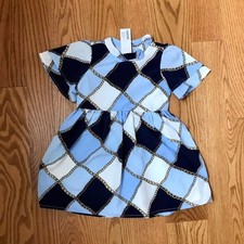 NWT 3T Janie and Jack Fall with Blue dress