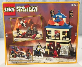 LEGO 3053 Emperor's Stronghold (Ninja) 100% CIB with Manual & Shooting Cannon