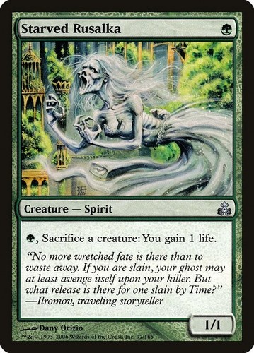 Starved Rusalka - GPT (Guildpact) #97 MTG Magic The Gathering