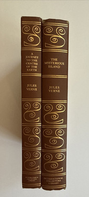 Jules Verne Int'l Collectors-  Journey to Center of Earth & Mysterious Island