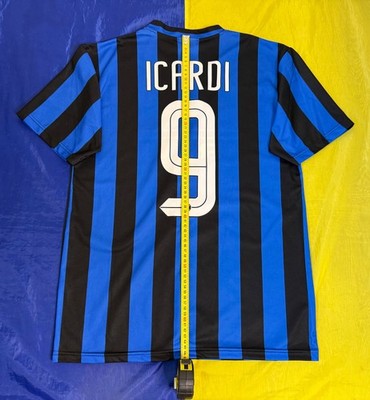 インテルミラノ マウロ・イカルディ ユニフォーム セリエA ICARDI INTER MILAN # 9 ICARDI OFFICIAL MERCHANDISE SOCCER JERSEY FOOTBALL