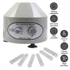 800-1 4000RPM Electric Centrifuge Machine Lab Laboratory Medical + 6x20ml Tubes
