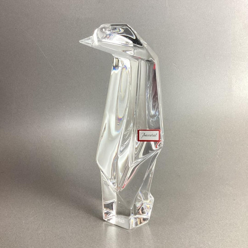 工芸品 Baccarat Kirin Collector's Glass Engraved Baccarat Highball