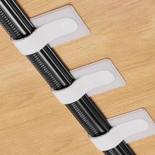 50/100Pcs Cable Management Under Desk,Self-Adhesive Cable Tidy Clips Straps with