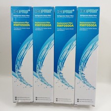 4x IcePure RWF0500A Refrigerator Water Filters BPA Free New Sealed
