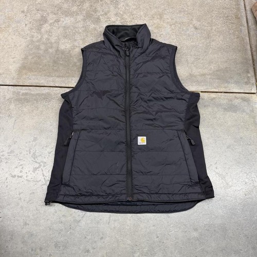 Carhartt, vintage carhartt rain defender relaxed fit puffer vest size small WOMENS
