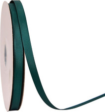 Teal Grosgrain Ribbon 3/8 Inch Continuous 50 Yards