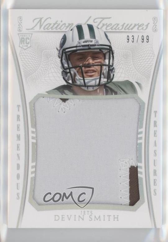 2015 Panini National Treasures Tremendous 93/99 Devin Smith Rookie RC 03rx