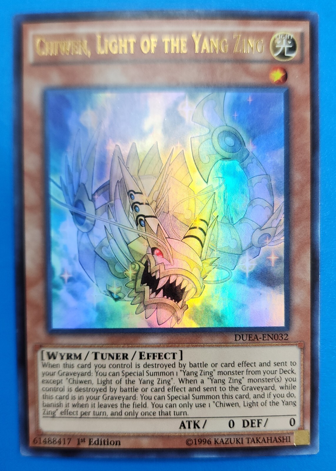 Yu-Gi-Oh! Card - Yang Zing Prana (DUEA-EN062) - Duelist Alliance 1st Edition Common