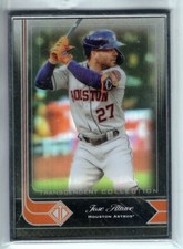 2021 Topps Transcendent Collection Icons JOSE ALTUVE #21 SILVER FRAMED 95/95