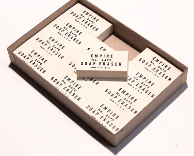 Vintage Empire No. 2470 Soap Eraser 12 pcs
