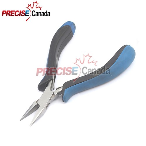 5" Multi-Purpose Chain Nose Beading Jewelery Making Pliers with Comfortable Grip - Picture 2 of 3