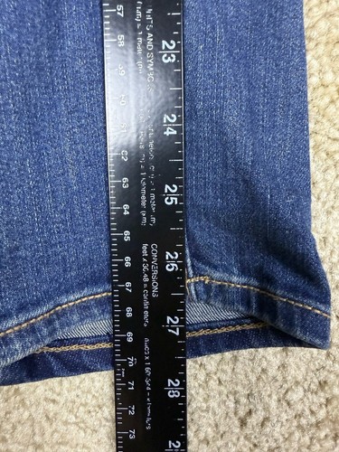 Bebe Heartbreaker Ankle Length Skinny Rhinestone Logo Size 32 (36” Waist) B143 - Picture 13 of 16