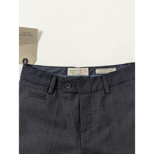 ZARA BOYS PIQUÉ SUIT TROUSERS SIZE 6/7 - Picture 6 of 9