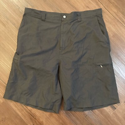 Callaway Cargo Shorts Men Black 38 Golf Hiking Preppy Skater