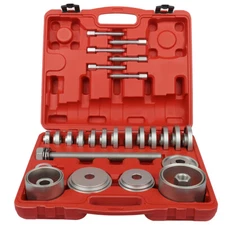 31pcs Front Wheel Hub Drive Bearing Removal Install Adapter Tool Kits Master Set