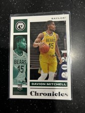 2021 Panini Chronicles Draft Picks Base Rookie Card #10 Davion Mitchell RC Kings