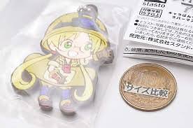 Made in Abyss Mascot Swing PVC Rubber Keychain Riko Reg Nanachi