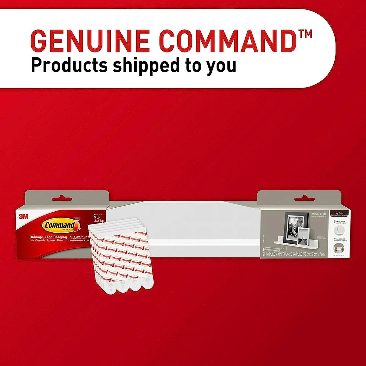 Command Strip Shelf 