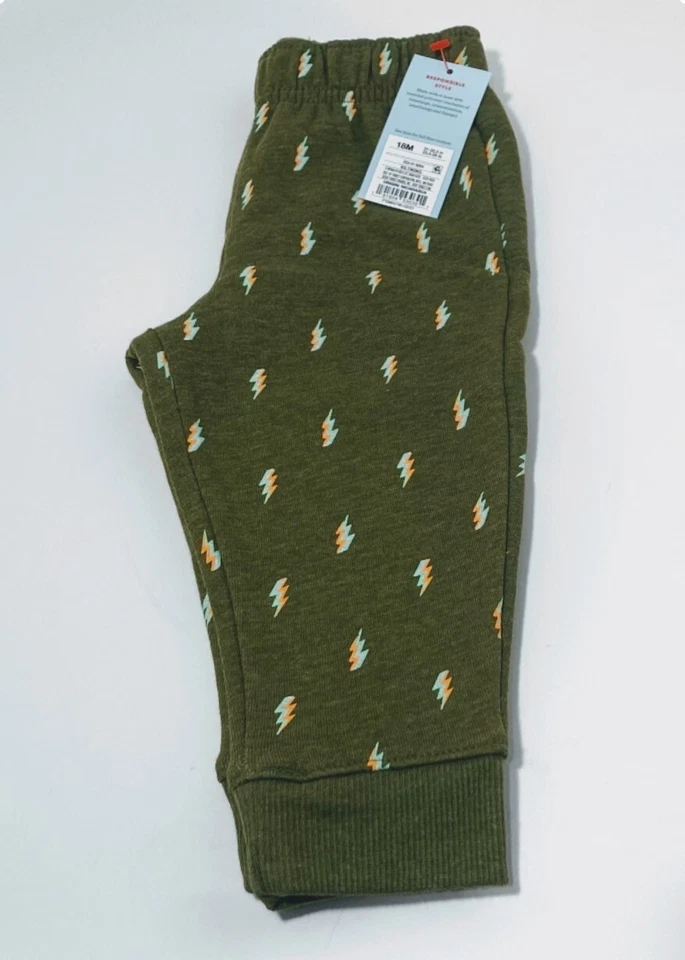 Pantalones de lana Cat & Jack para niños pequeños 18 meses 4 piezas (2 joggers y 2 pantalones) Foto 4 de 4