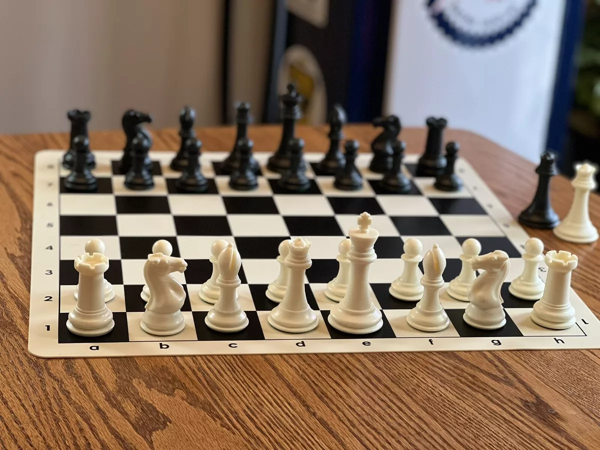  Customer reviews: Best Chess Set Ever Triple Weighted  Tournament Style Chess Set with Exclusive Chess Strategy Guide - 20” x 20”  Silicone Board + Heavy Staunton Chess Pieces