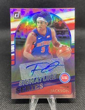 2021-22 Panini Donruss Basketball FRANK JACKSON #SS-FJK Signature Series Auto