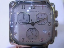 HAMILTON MEN'S WATCH CHRONO SAPPHIRE S/S SWISS H16412132 5