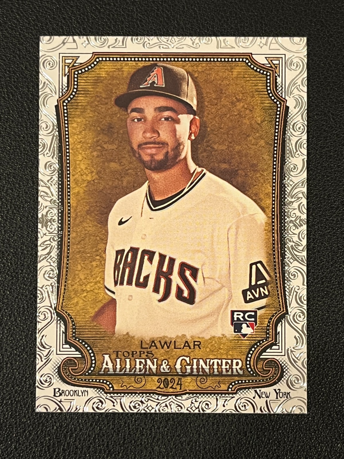 Jordan Lawlar 2024 Topps Allen & Ginter Rookie Foil Filagree Diamondbacks 99