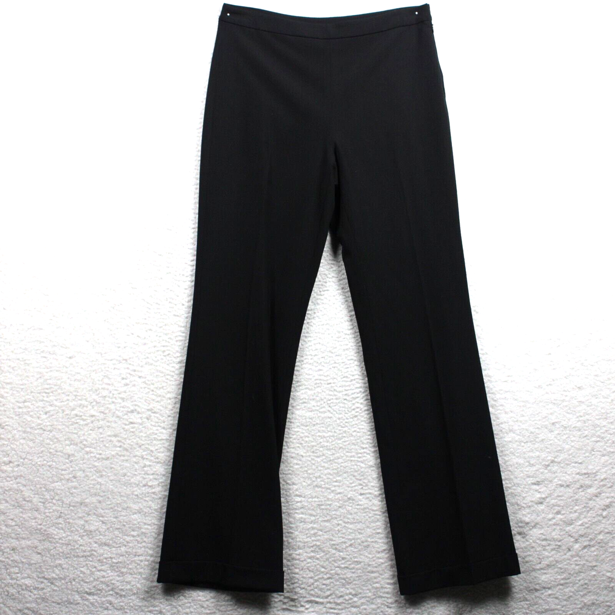 WORTH Women's Bootcut Dress Pants Size 8 Solid Black Inseam 33 in | eBay