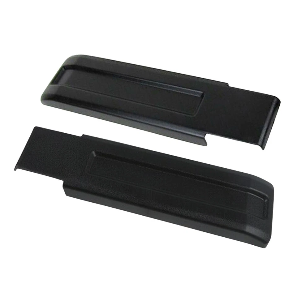 2Pcs Rear Upper/Lower Tailgate Hinge Covers Black For 2007-2017 Jeep Wrangler JK — 第 2/4 张图片