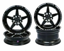 Vms V Star Drag Racing Wheels Rims 2x 15x3.5 2x 15x8 20 Et 4x100 4x114 73.1 Vms V Star Drag Racing Wheels Rims 2x 15x3.5 2x 15x8 20 Et 4x100 4x114 73.1