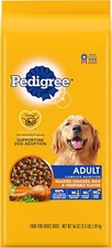 Pedigree Complete Nutrition Adult Dry Dog Food Roasted Chicken Vegetable 3.5 Lb 2.25 per pound
