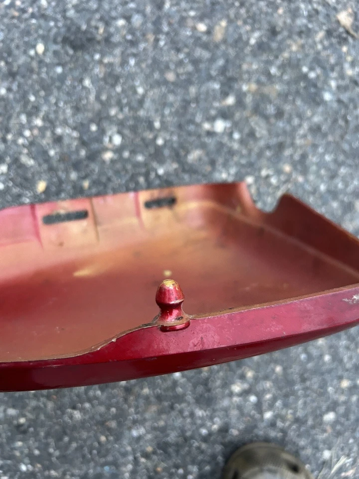 1975 1976 Honda CB500T CB500 Twin CB 500 L Left Side Cover Panel Body - Image 2 of 4