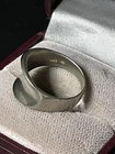 Vintage sterling silver comfortable ring size7.75