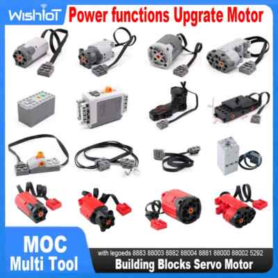 Lego Bricks Lego Powered Up L Motor Power Functions Lego 88013