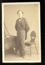 CDV Bisson Frères; un nommé Lagarde;  Vintage albumen print c.1863
