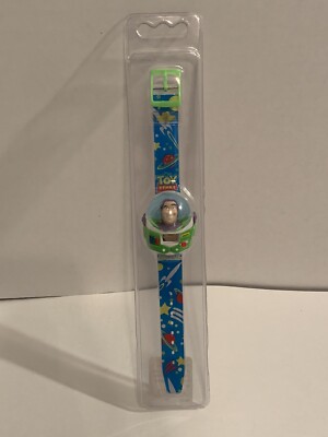 Vintage Toy Story Buzz Lightyear Digital Watch 1990's Disney Store Sealed