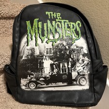 Rock Rebel-the Munsters Leather Backpack