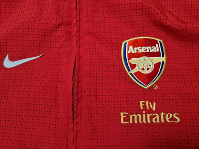 ARSENAL 2006 2008 FOOTBALL JACKET SOCCER TRAINING JACKET TOP RED