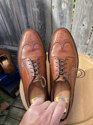 Vintage Florsheim Imperial Kenmoor Wingtip Shoes 10C | eBay