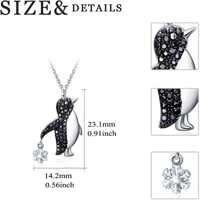 Miniblings Penguin Orecchini seafood polimero Antartide Zoo Rosa - moda orecchini gioielli fatti a mano inserisco orecchini