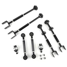 Rear Camber Control Arm Toe Kit + Front Ball Joint For 08-13 Accord 09-13 TL TSX