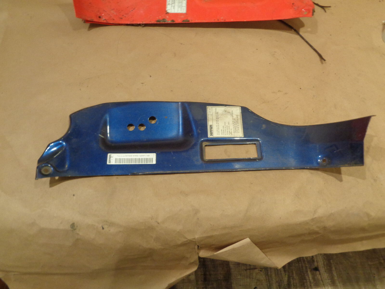 Ferrari 430 - LH Inner Door Panel Strip Cover - P/N 68647811