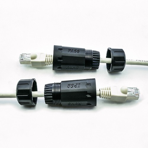 1 Shielded RJ45 Cat6 Straight Network Joiner Inline Coupler Extender Cable - Picture 5 of 5