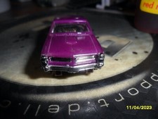 Dash T-jet 500 Pontiac 1965 GTO purple / running aurora chassis