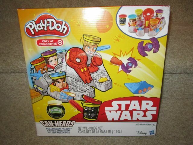 play doh star wars can heads