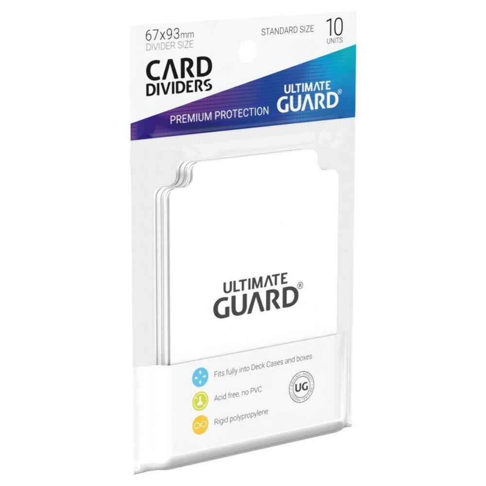 Ultimate Guard Card Dividers Standard Size White (10)