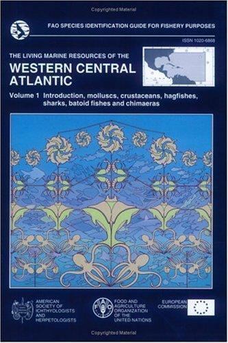 Fao Species Identification Guide for Fishery Purposes Ser.: Living ...