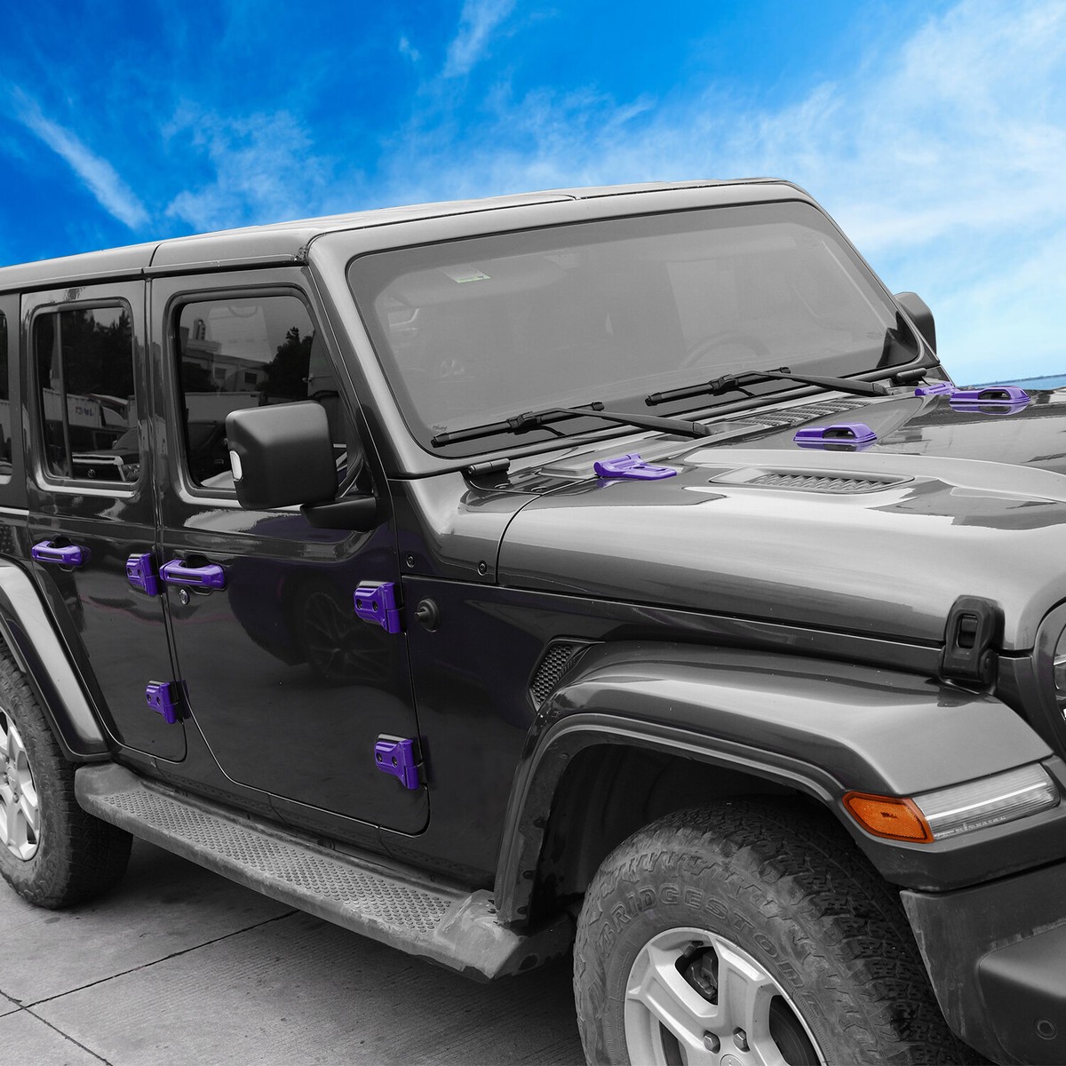 For Jeep Wrangler JL 18+Full Set Exterior Decor Cover Accessories