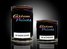 500ml KIT of 2K SHOW CLEAR Inc ACTIVATOR - CUSTOM PAINT, AIRBRUSH, PPG, HOK